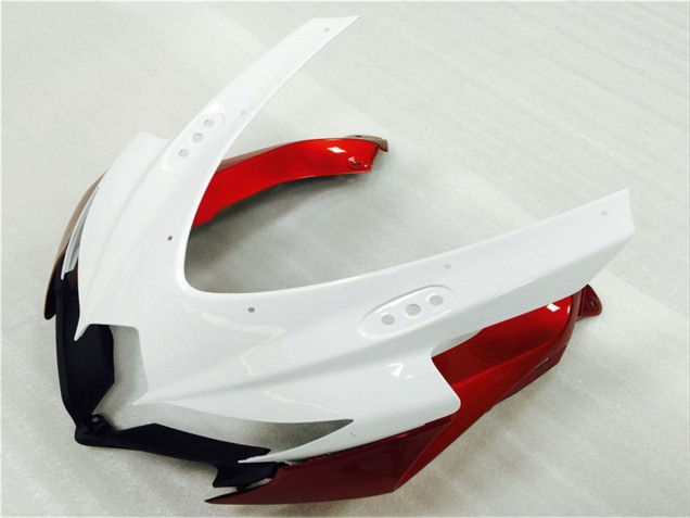 Mejores Carenados Moto Suzuki GSXR 600/750 2008-2010 - Blanco Rojo Negro Brillante