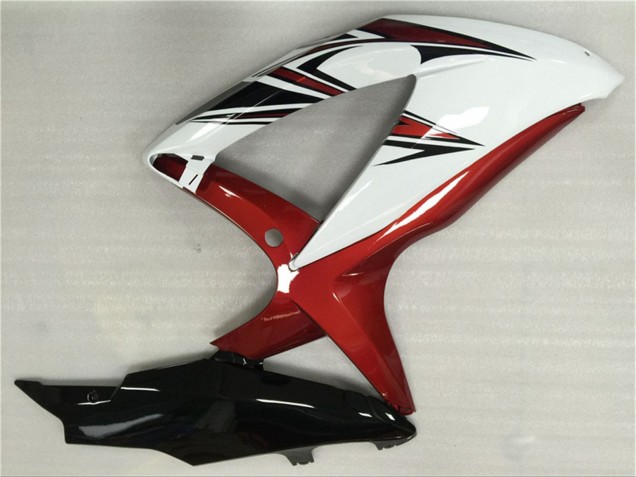 Mejores Carenados Moto Suzuki GSXR 600/750 2008-2010 - Blanco Rojo Negro Brillante