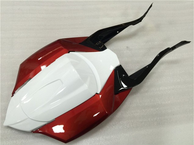 Mejores Carenados Moto Suzuki GSXR 600/750 2008-2010 - Blanco Rojo Negro Brillante
