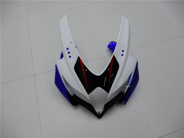 Mejores Carenados Moto Suzuki GSXR 600/750 2008-2010 - Blanco Azul Negro Rojo Línea