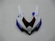 Mejores Carenados Moto Suzuki GSXR 600/750 2008-2010 - Blanco Azul Negro Rojo Línea