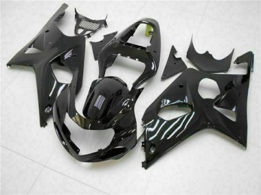 Mejores Carenados Moto Suzuki GSXR 1000 2000-2002 - Negro Brillante