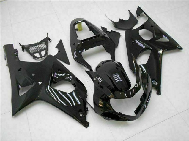 Mejores Carenados Moto Suzuki GSXR 1000 2000-2002 - Negro Brillante