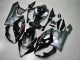 Mejores Carenado Moto Suzuki GSXR 1000 2005-2006 - Negro Brillante Plata
