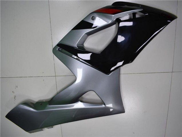 Mejores Carenado Moto Suzuki GSXR 1000 2005-2006 - Negro Brillante Plata