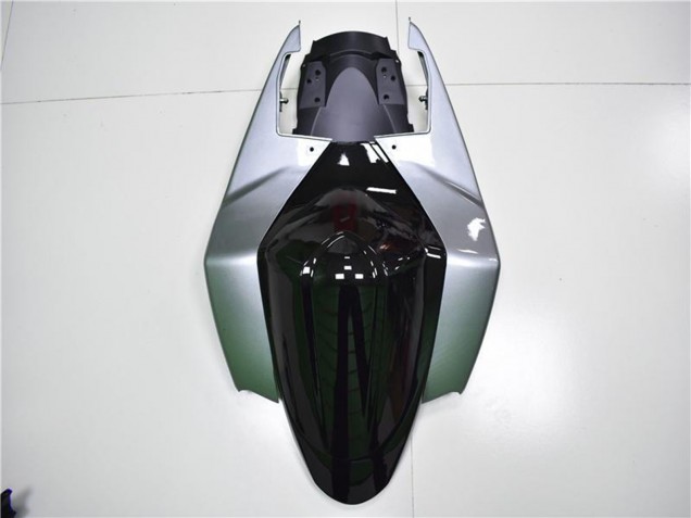 Mejores Carenado Moto Suzuki GSXR 1000 2005-2006 - Negro Brillante Plata