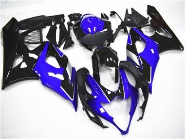 Mejores Kits Carenado Moto Suzuki GSXR 1000 2005-2006 - Azul Negro