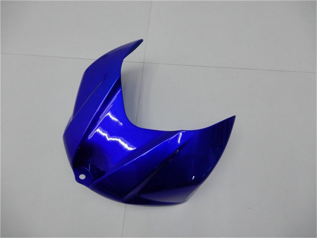 Mejores Carenados Moto Suzuki GSXR 1000 2007-2008 - Blanco Azul Negro No Calcomanía