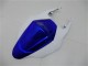 Mejores Carenados Moto Suzuki GSXR 1000 2007-2008 - Blanco Azul Negro No Calcomanía
