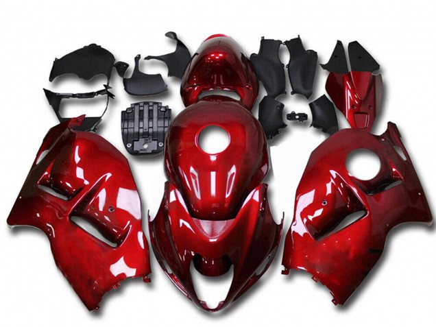 Mejores Carenados Moto Suzuki GSXR 1300 Hayabusa 1996-2007 - Rojo Caramelo