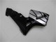 Mejores Carenados Moto Honda CBR600RR 2003-2004 - Plata Negro Brillante Raya