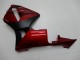 Mejores Carenados Moto Honda CBR600RR 2003-2004 - Rojo Negro Mate Raya