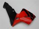Mejores Carenados ABS Honda CBR600RR 2005-2006 - Rojo Negro