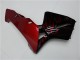 Mejores Kits Carenado Moto Honda CBR600RR 2005-2006 - Negro Brillante Rojo Llama