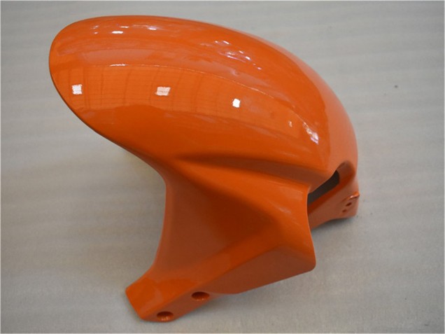 Mejores Carenado Moto Honda CBR600RR 2005-2006 - Naranja Negro Llama