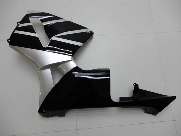 Mejores Carenado Moto Honda CBR600RR 2005-2006 - Plata Negro