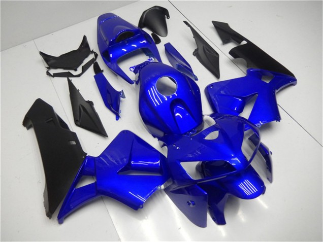 Mejores Carenado Moto Honda CBR600RR 2005-2006 - Azul Negro