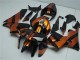 Mejores Carenado Moto Honda CBR600RR 2005-2006 - Naranja Negro