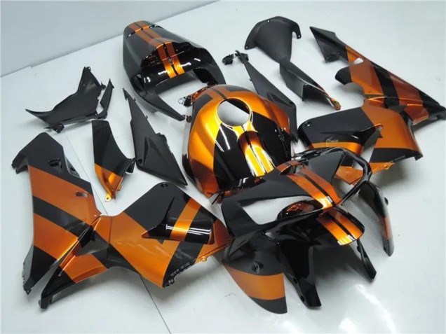 Mejores Carenado Moto Honda CBR600RR 2005-2006 - Naranja Negro