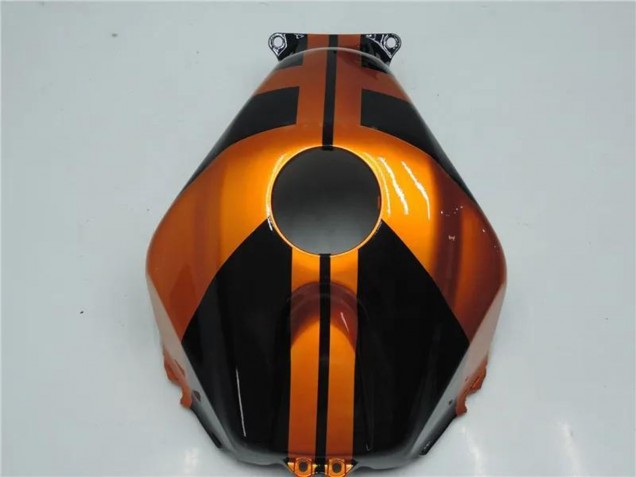 Mejores Carenado Moto Honda CBR600RR 2005-2006 - Naranja Negro