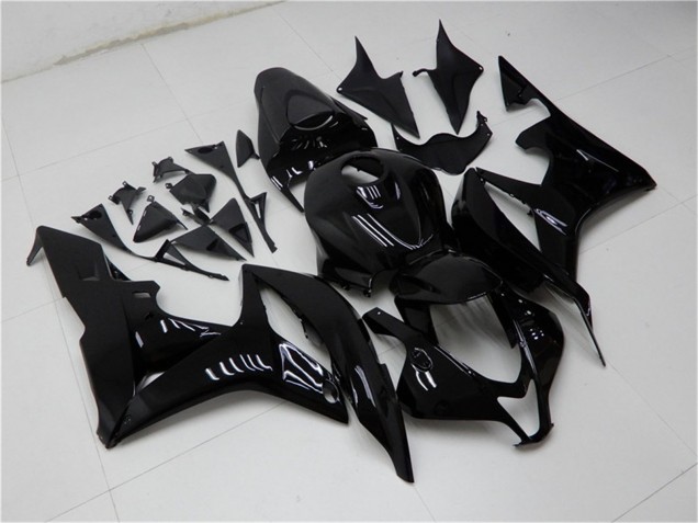 Mejores Carenados Moto Honda CBR600RR 2007-2008 - Negro Brillante
