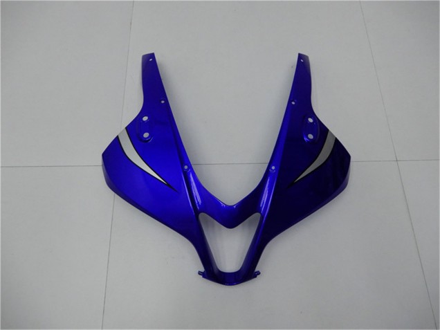 Mejores Carenados Moto Honda CBR600RR 2007-2008 - Plata Azul Negro Brillante OEM Estilo
