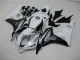 Mejores Carenado Moto Honda CBR600RR 2007-2008 - Blanco Negro Brillante