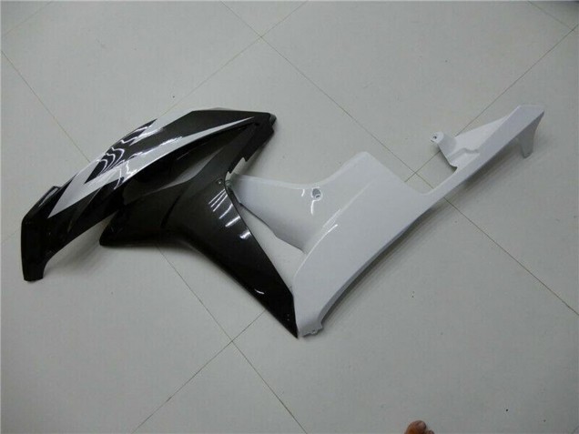 Mejores Carenado Moto Honda CBR600RR 2007-2008 - Blanco Negro Brillante