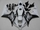 Mejores Carenado Moto Honda CBR600RR 2007-2008 - Blanco Negro Brillante