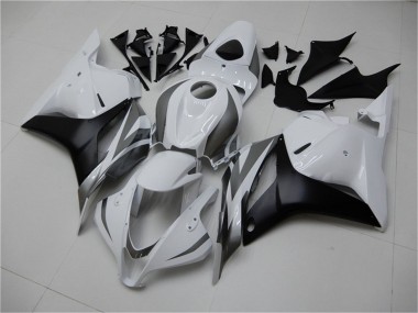 Mejores Carenado Moto Honda CBR600RR 2009-2012 - Blanco Gris Negro Mate