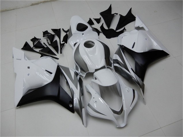 Mejores Carenado Moto Honda CBR600RR 2009-2012 - Blanco Gris Negro Mate