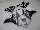Mejores Carenado Moto Honda CBR600RR 2009-2012 - Blanco Gris Negro Mate
