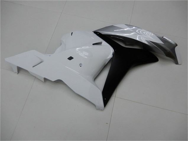 Mejores Carenado Moto Honda CBR600RR 2009-2012 - Blanco Gris Negro Mate