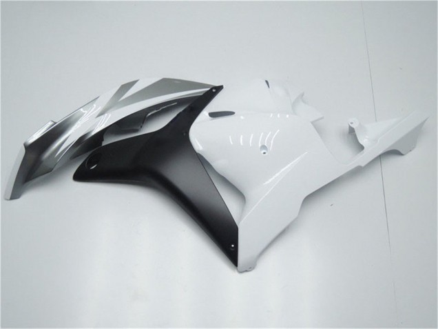 Mejores Carenado Moto Honda CBR600RR 2009-2012 - Blanco Gris Negro Mate