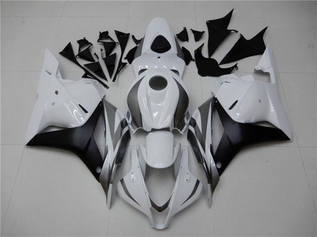 Mejores Carenado Moto Honda CBR600RR 2009-2012 - Blanco Gris Negro Mate