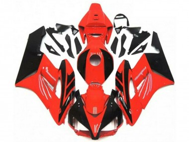 Mejores Carenados Moto Honda CBR1000RR 2004-2005 - Rojo Negro Brillante