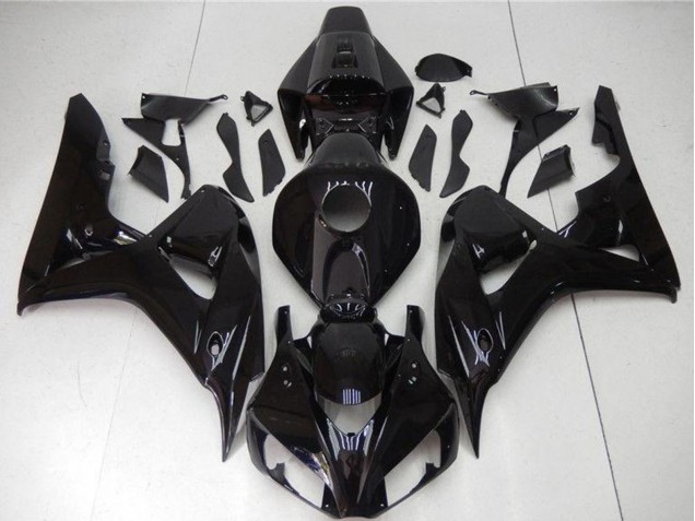 Mejores Carenados Moto Honda CBR1000RR 2006-2007 - Negro Brillante