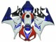 Mejores Kits Carenado Moto Honda CBR1000RR 2006-2007 - Blanco Rojo Azul HRC