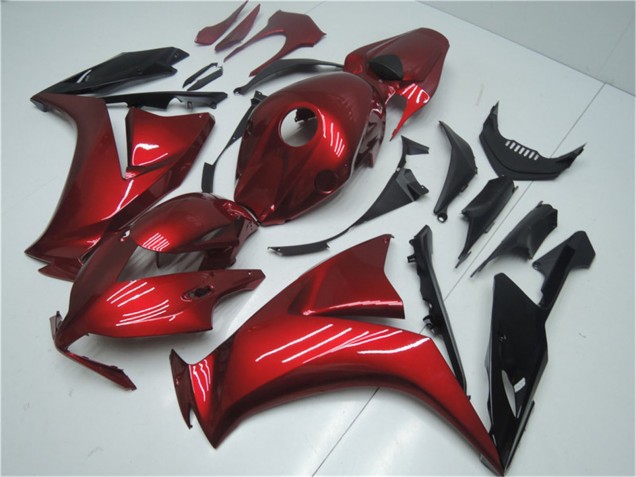Mejores Carenado Moto Honda CBR1000RR 2012-2016 - Rojo Negro