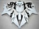 Mejores Carenado Moto Yamaha YZF R1 2004-2006 - Blanco Negro