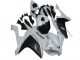 Mejores Carenado Moto Yamaha YZF R1 2007-2008 - Blanco Negro Mate