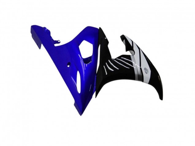 Mejores Carenados Moto Yamaha YZF R6 2003-2004 - Azul Blanco Negro Brillante