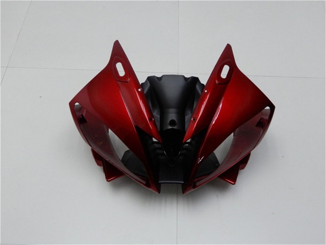 Mejores Kits Carenado Moto Yamaha YZF R6 2006-2007 - Rojo Negro Mate