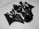 Mejores Kits Carenado Moto Yamaha YZF R6 2006-2007 - Negro Brillante Negro Mate