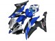 Mejores Carenados Moto Yamaha YZF R6 2008-2016 - Blanco Azul Negro Mate Yamalube