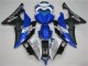 Mejores Carenados Moto Yamaha YZF R6 2008-2016 - Blanco Azul Negro Mate Yamalube