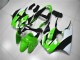 Mejores Kits Carenado Moto Kawasaki ZX6R 2000-2002 - Verde Blanco Negro