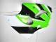 Mejores Kits Carenado Moto Kawasaki ZX6R 2000-2002 - Verde Blanco Negro