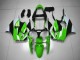 Mejores Kits Carenado Moto Kawasaki ZX6R 2000-2002 - Verde Blanco Negro