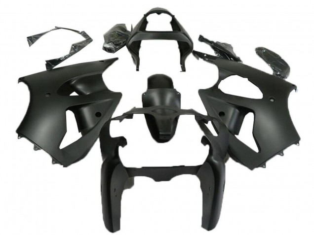 Mejores Carenados Moto Kawasaki ZX6R 2000-2002 - Negro Mate